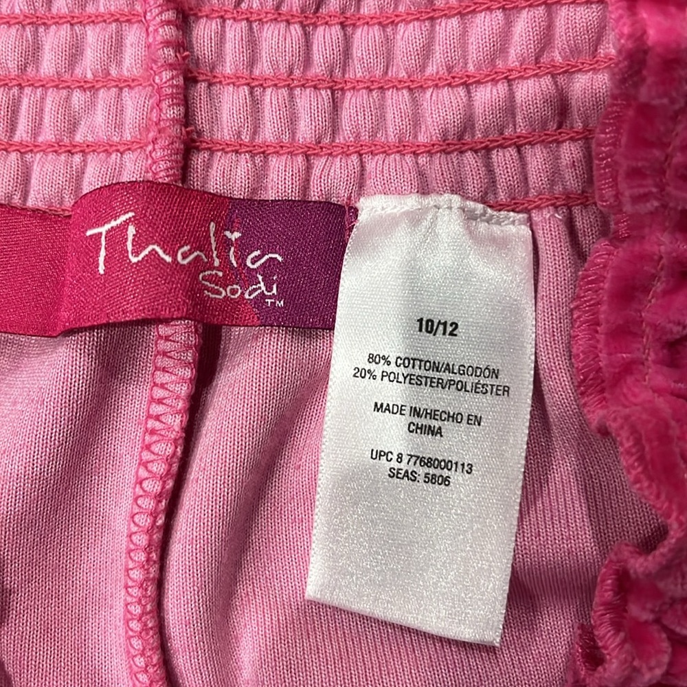 Thalia Sodi velour pants with rhinestones - Picture 4 of 7